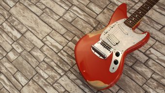 Fender Jag-Stang Fiesta Red Kurt Cobain 2002-2004