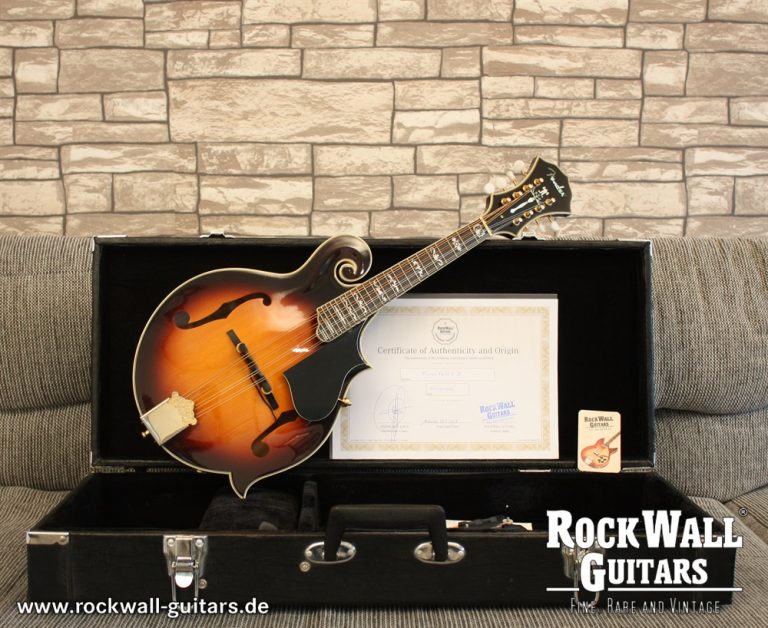 Fender FM63S Sunburst Mandolin RockWall Guitars Fine, Rare
