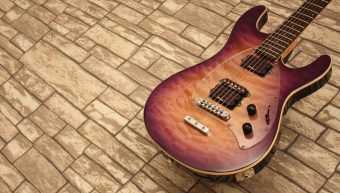 MusicMan Steve Morse Y2D Hardtail Purple Sunset 2012