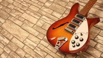Rickenbacker 320s Rose Morris Fireglo 1983